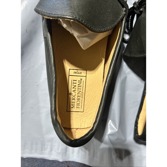 mercanti fiorentini mens shoes Size 13 Black Loafer main image 4